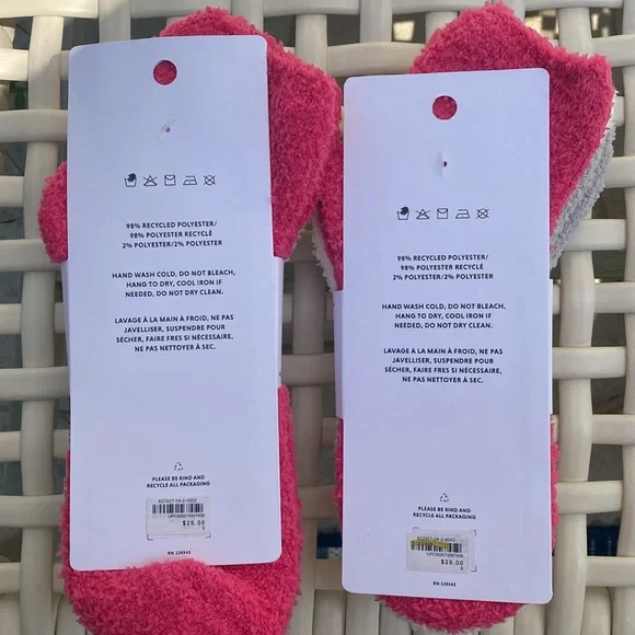 Morro - Athleta 3 pack Short Cozy Socks - Picture 4 of 6